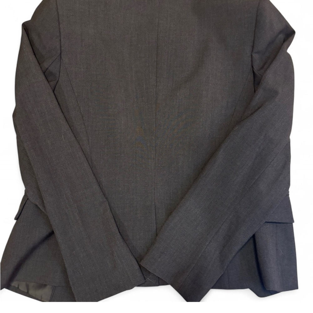 Calvin Klein Women’s Charcoal Gray Blazer – Size 10 - Picture 3 of 6